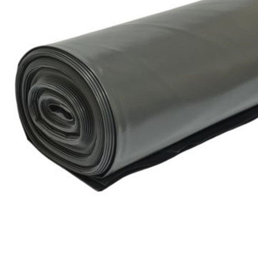 Polythene Damp Proof Membrane (DPM) - Black/Grey 4m x 12.5m (50m2)
