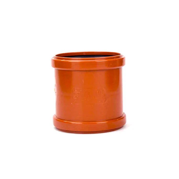 110mm Underground Slip Coupler Double Socket