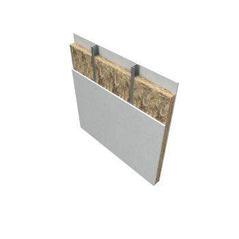 wall application using knauf acoustic roll