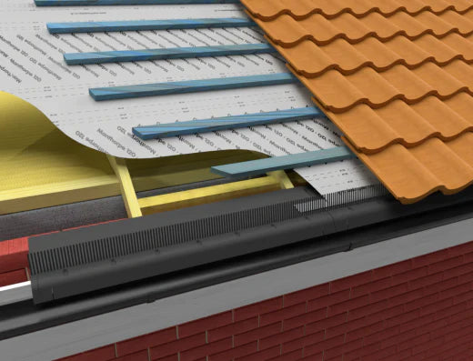 Manthorpe - 3-in-1 Eaves Ventilator - Black