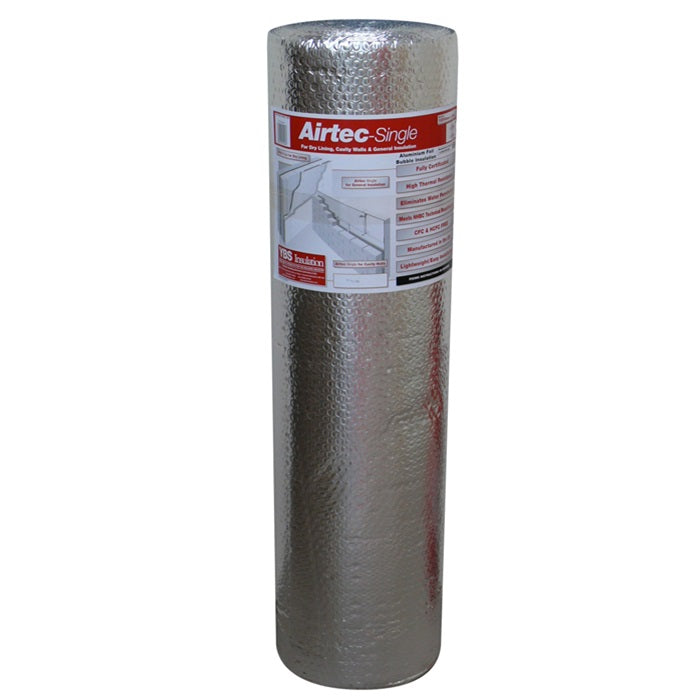 YBS Insulation AirTec Single 1.05m X 25m (26.25m2)