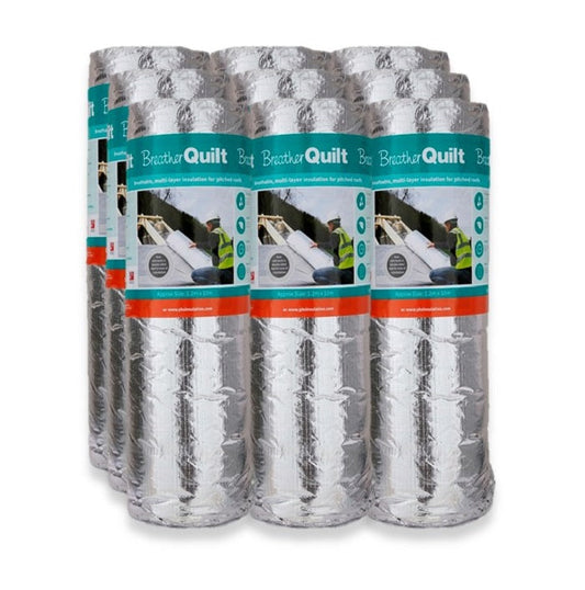 Pallet Offer - 15 x YBS Insulation BreatherQuilt 1.2m X 10m (180m2)
