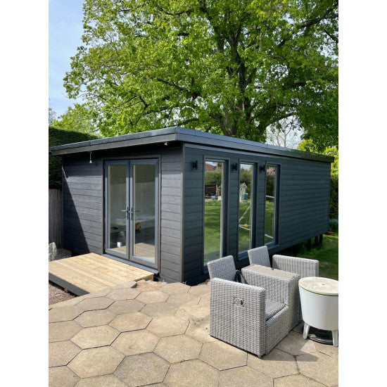 ClickClad Composite Cladding Board 3.6m - CHARCOAL