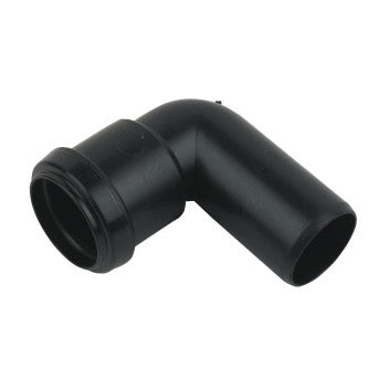FloPlast Push-Fit Swivel Bend 90 Degree Black 32mm