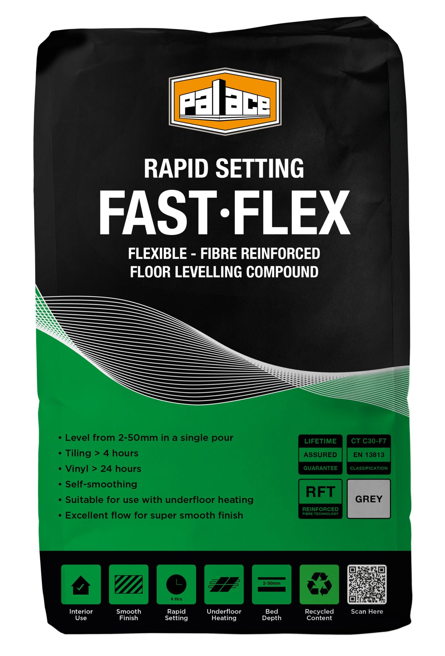 Rapid Setting Fast-Flex Floor Levelling Compound 20Kg (2-30mm)
