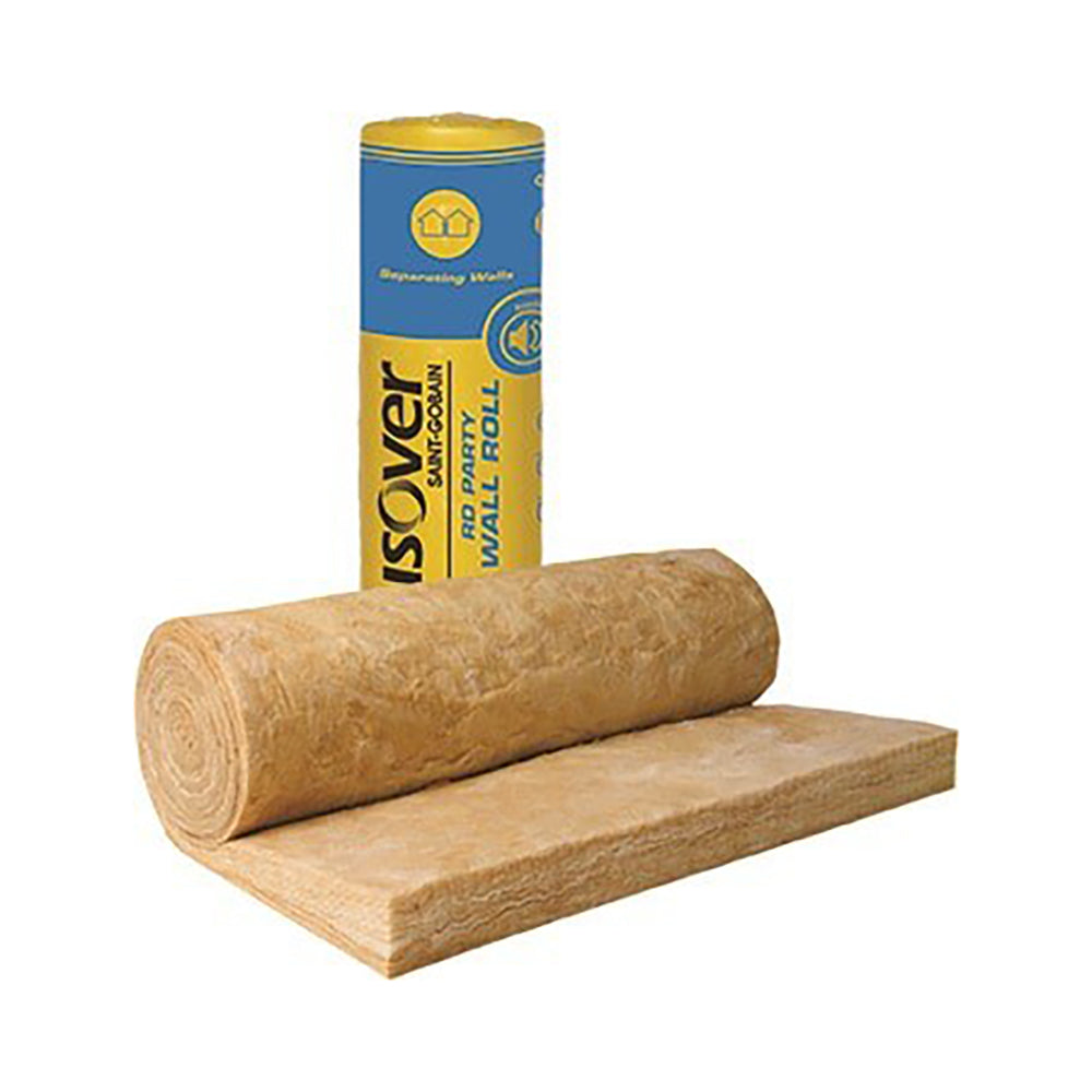 100mm Isover RD Party Wall Roll 910mm (2x455mm) x 6m - (5.46m2/Pack)