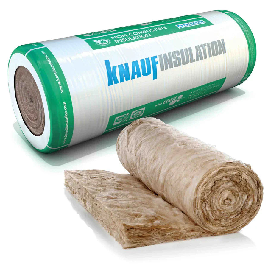 Knauf Insulation Cladding roll in packaging and rolled out