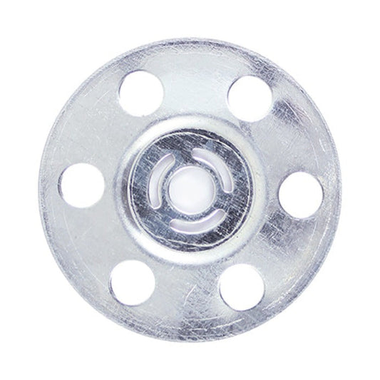 Metal Insulation Discs - Galvanised 35mm - (Box of 100)