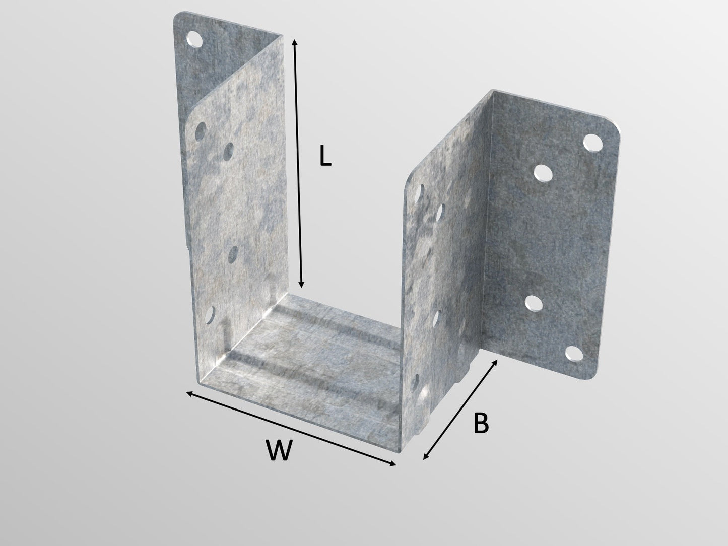 Mini Timber Hangers - Light Duty Hanger - Galvanised