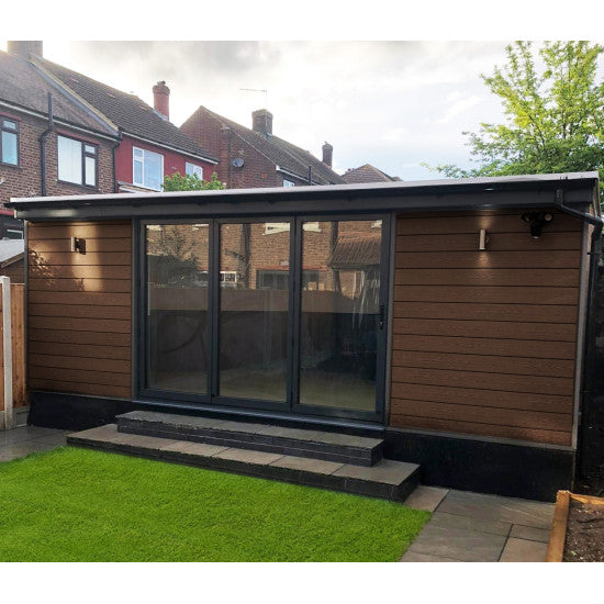 ClickClad Composite Cladding Board 3.6m - OAK