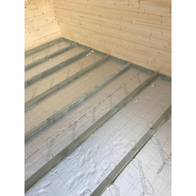 25mm Recticel PIR Insulation Board - 1200mm x 600mm (Pack of 4 - 2.88m2) For use in Roofs, Walls & Floors