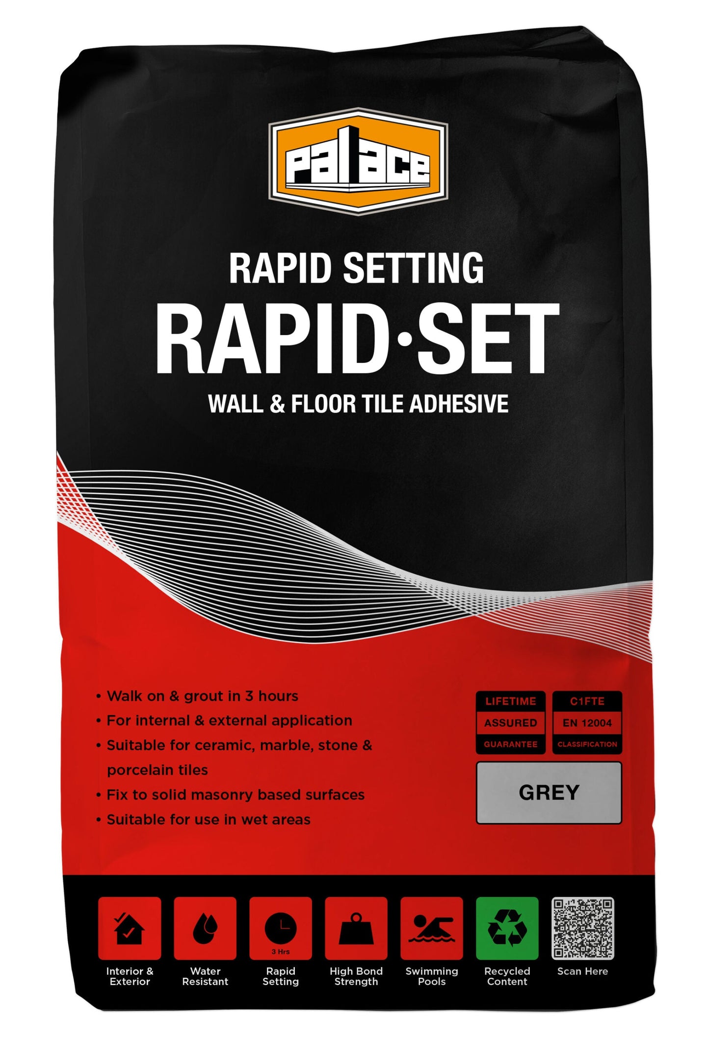 Rapid-Set Wall & Floor Tile Adhesive 20Kg