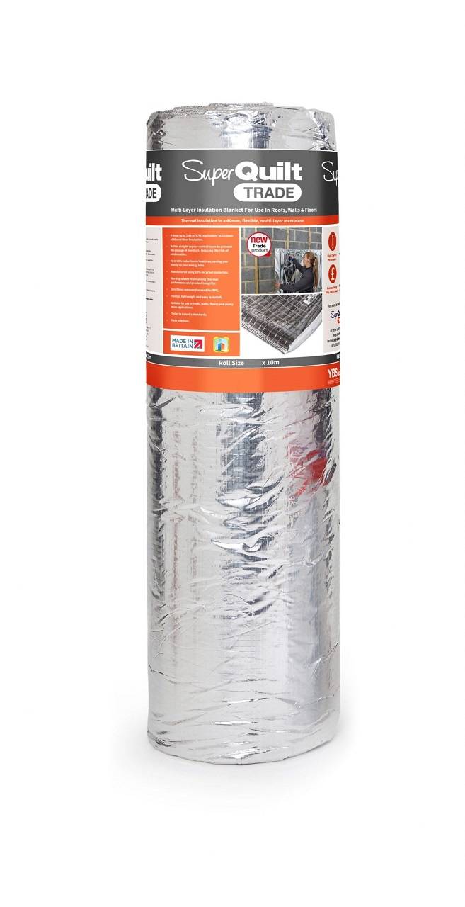 Pallet Offer - 15 x YBS Insulation SuperQuilt Trade 1.2m X 10m (180m2)