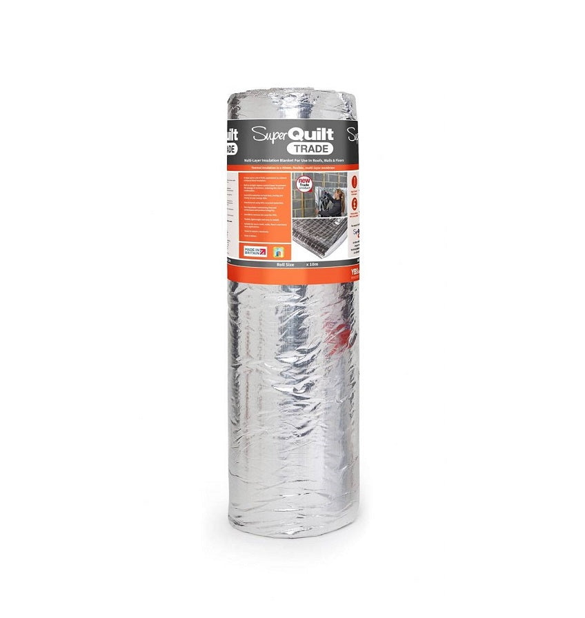 Pallet Offer - 9 x YBS Insulation SuperQuilt Trade 1.5m X 10m (135m2)