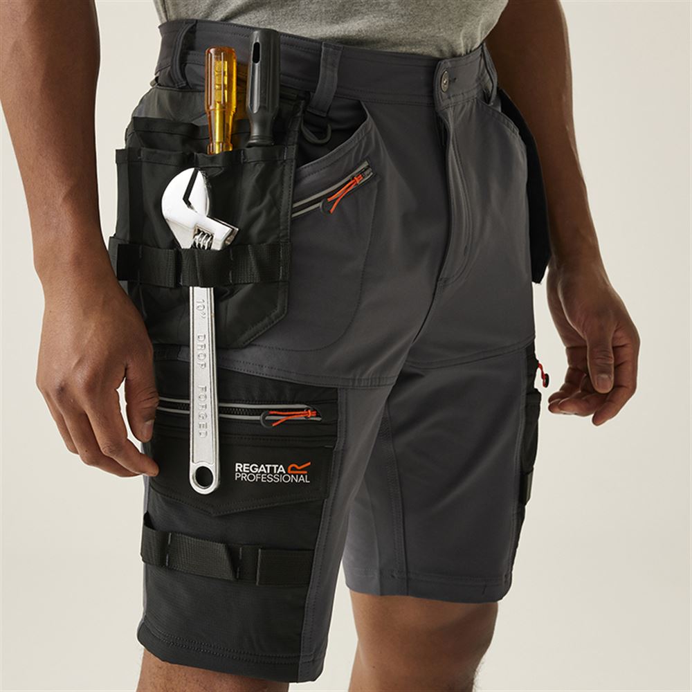 Regatta TRJ494 Infiltrate Stretch Holster Work Shorts 190g