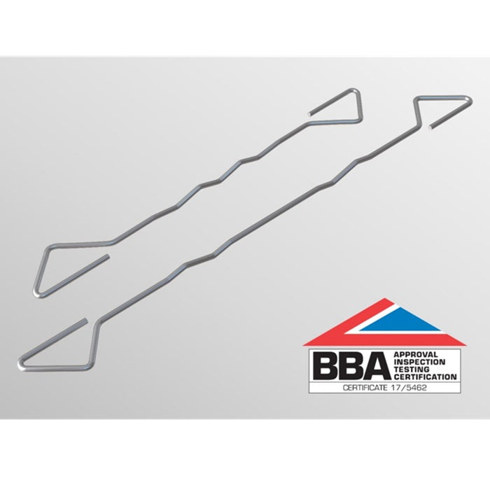 200mm - Type 4 Wall Ties - 250 Box