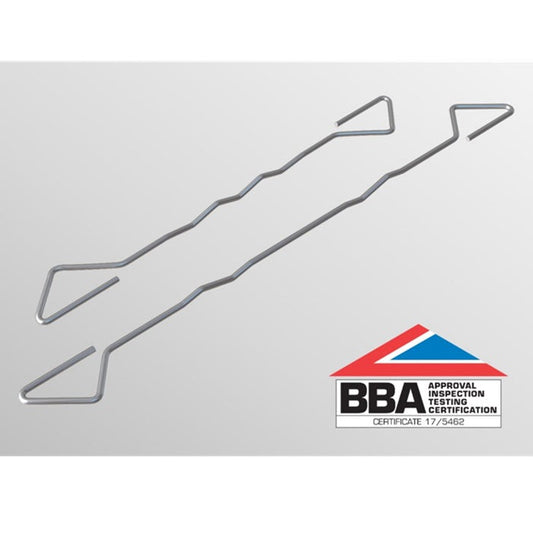 250mm - Type 4 Wall Ties - 250 Box