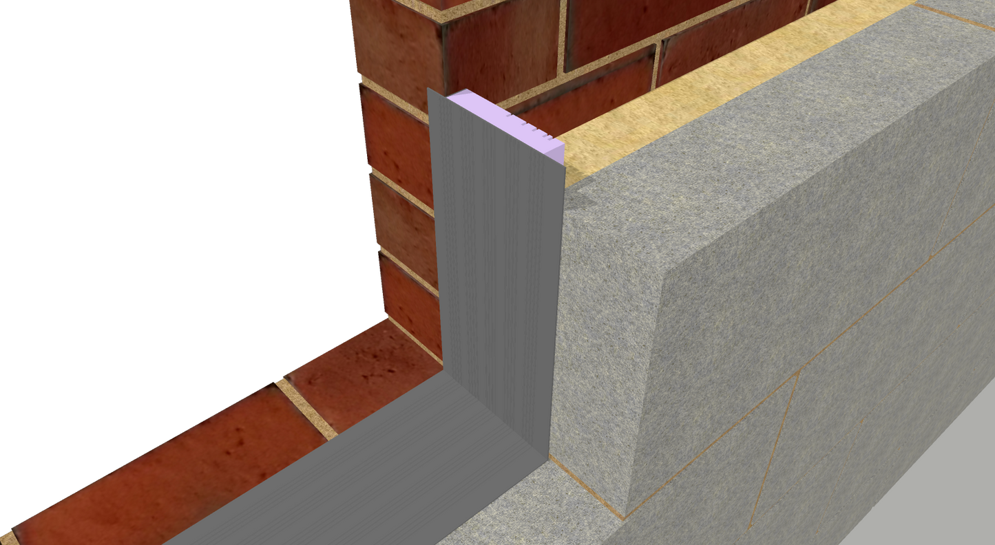 XR-Multi Width XPS Cavity Closer 110-150mm x 2.4m (24m Pack)