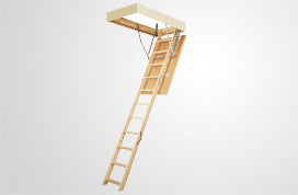 Fakro Loft Ladder Folding Wooden LWK 550mm x 1110mm