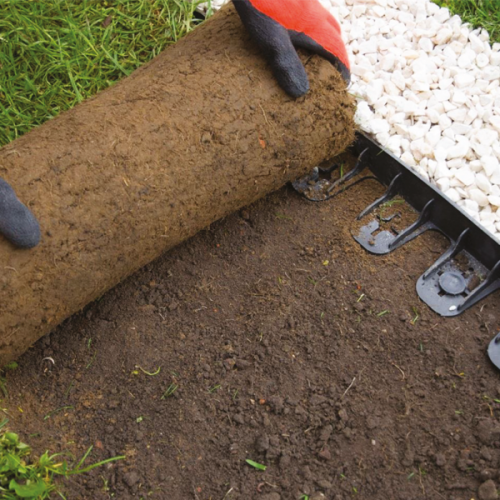 Garden Edging Strip x 8m & 50 x Spikes