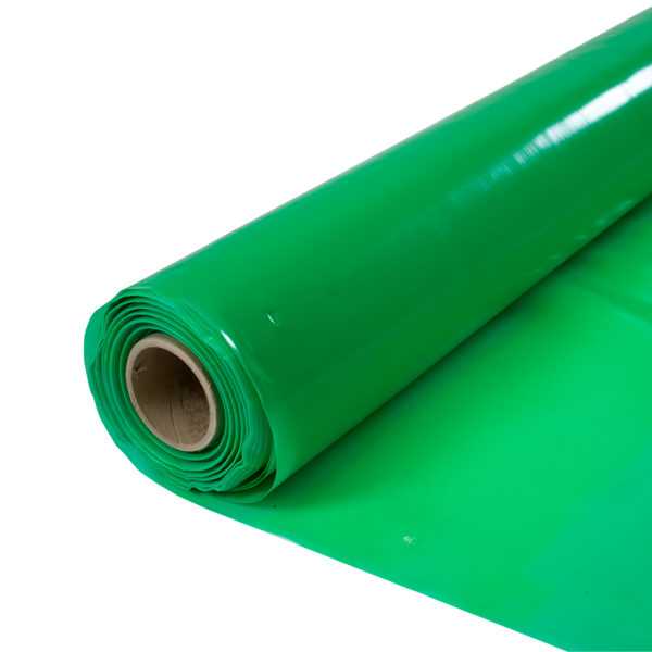 125mu - Green Tint Polythene Vapour Barrier Building 2.5m x 50m