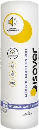 100mm Isover RD Party Wall Roll 910mm (2x455mm) x 6m - (5.46m2/Pack)