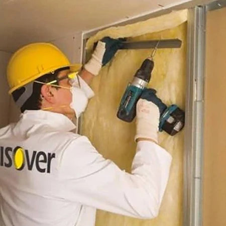 100mm Isover RD Party Wall Roll 910mm (2x455mm) x 6m - (5.46m2/Pack)