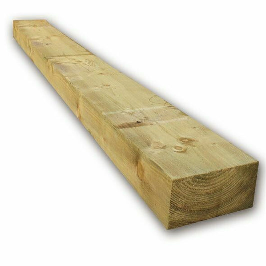 Green Treated Timber Sleeper 100mm x 200mm x 2.4m