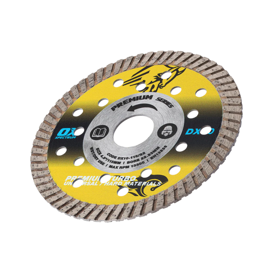 OX Premium Diamond Blade - Universal/Hard - 115/22.23mm