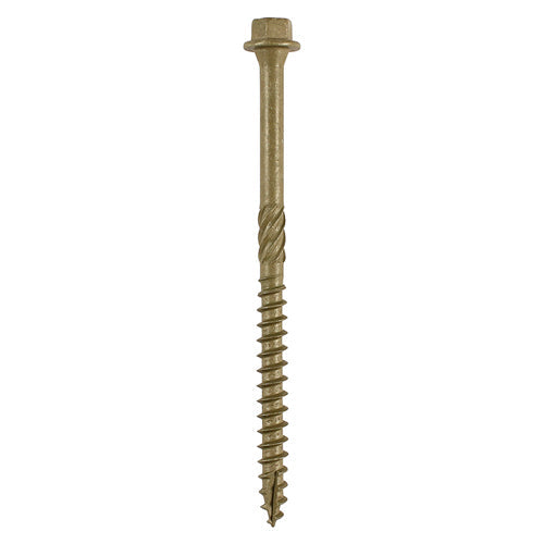 TIMCO - Timber Frame Construction & Landscaping Screws - Hex - Exterior - Green Organic