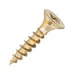 SiDAX - Multi-Buy - General-Purpose Woodscrews | PoziDrive PZ1 | Double Countersunk | Yellow
