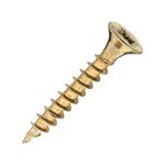 SiDAX - Multi-Buy - General-Purpose Woodscrews | PoziDrive PZ1 | Double Countersunk | Yellow