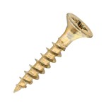 SiDAX - Multi-Buy - General-Purpose Woodscrews | PoziDrive PZ1 | Double Countersunk | Yellow