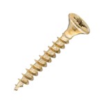 SiDAX - Multi-Buy - General-Purpose Woodscrews | PoziDrive PZ1 | Double Countersunk | Yellow
