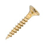 SiDAX - Multi-Buy - General-Purpose Woodscrews | PoziDrive PZ1 | Double Countersunk | Yellow