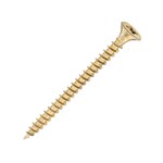 SiDAX - Multi-Buy - General-Purpose Woodscrews | PoziDrive PZ1 | Double Countersunk | Yellow