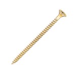 SiDAX - Multi-Buy - General-Purpose Woodscrews | PoziDrive PZ1 | Double Countersunk | Yellow