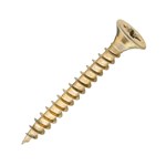 SiDAX - Multi-Buy - General-Purpose Woodscrews | PoziDrive PZ1 | Double Countersunk | Yellow