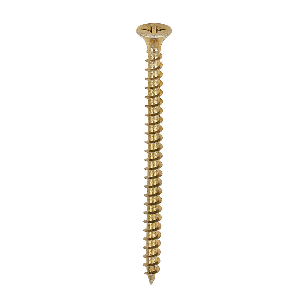 TIMCO - (1000 Screws) Industry Pack - 4 x 60mm Solo Woodscrews - PZ - Double Countersunk - Yellow