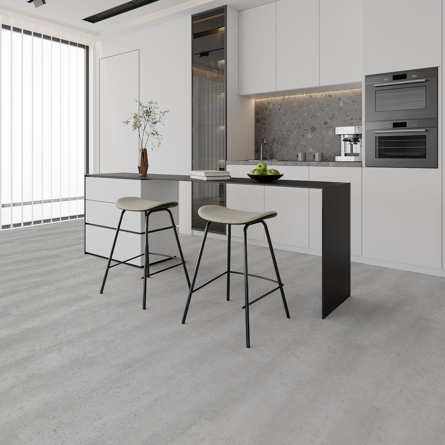 Genoa Stone Tiles SPC Tile Flooring 1.49m²
