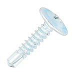 SiDAX - Drywall Screws | Self-Drilling | Phillips PH2 | Wafer Head | Zinc and Clear