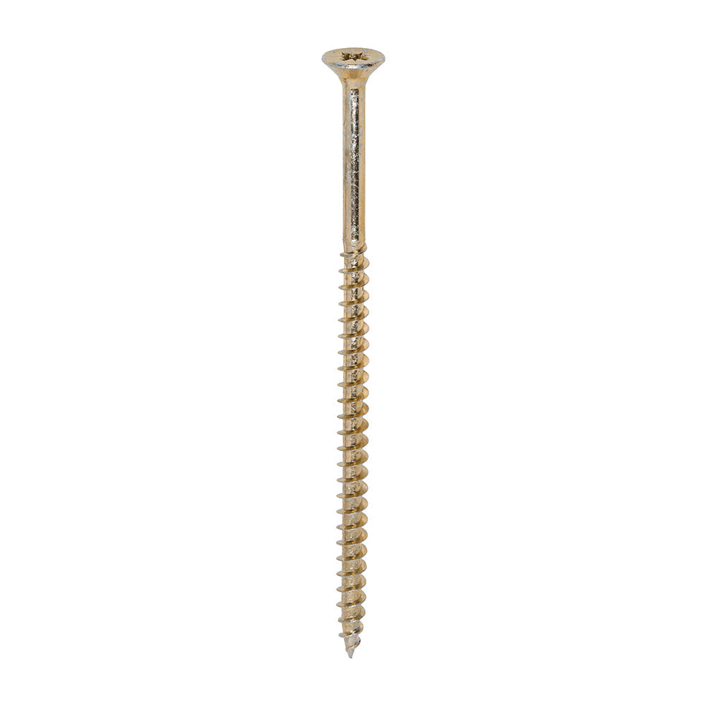 TIMCO - (1000 Screws) Industry Pack - 5 x 50mm Solo Woodscrews - PZ - Double Countersunk - Yellow