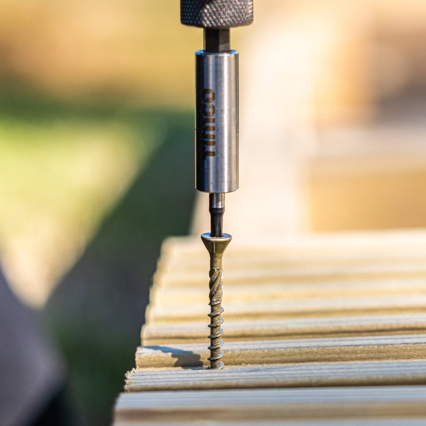 Timco C2 Deck-Fix - TX - Countersunk with Ribs - Twin-Cut - Green 4.5 x 65 Decking Screw (Box of 200)
