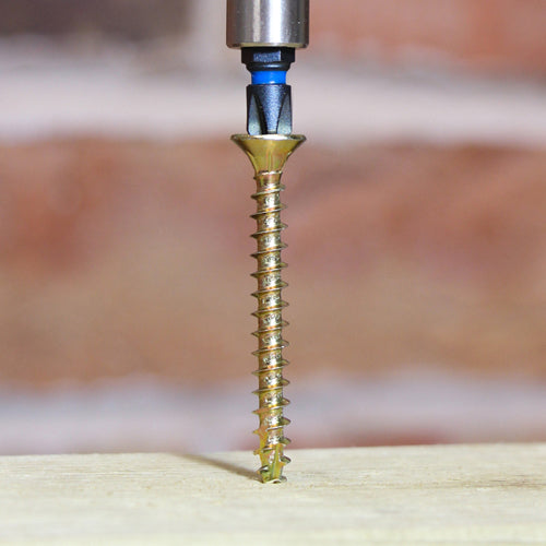 TIMCO - C2 Strong-Fix - PZ - Double Countersunk - Sharp Point - Yellow