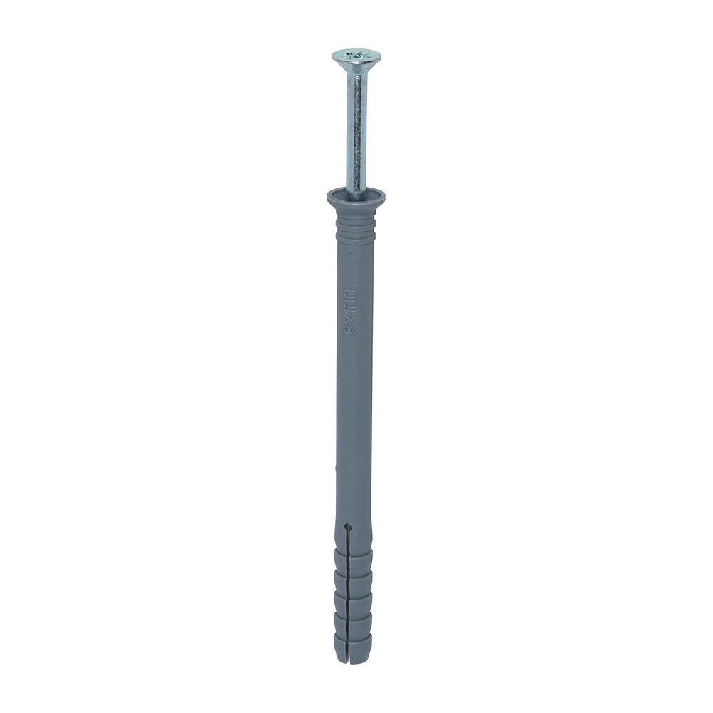 TIMCO - Nylon Hammer Fixings - PZ - Zinc