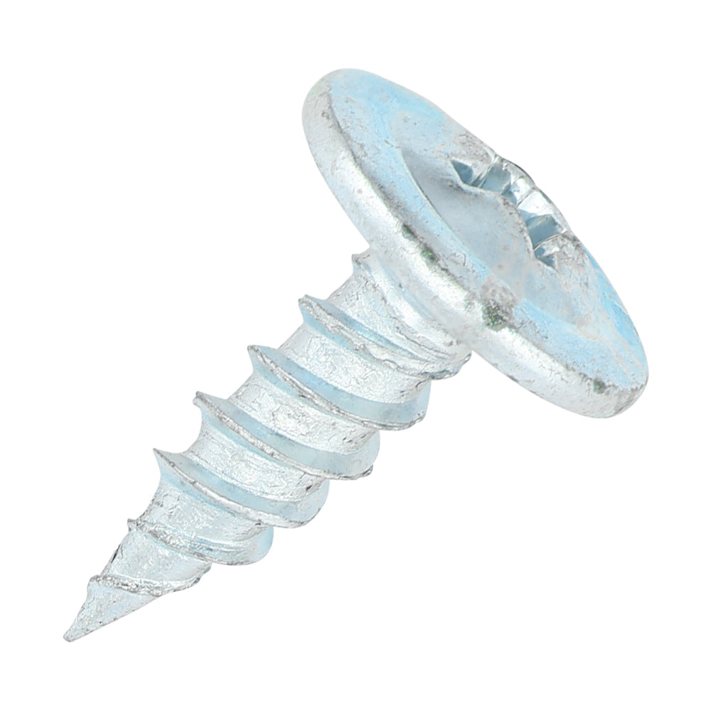SiDAX - Drywall Screws | Sharp Point | Phillips PH2 | Wafer Head | Zinc and Clear