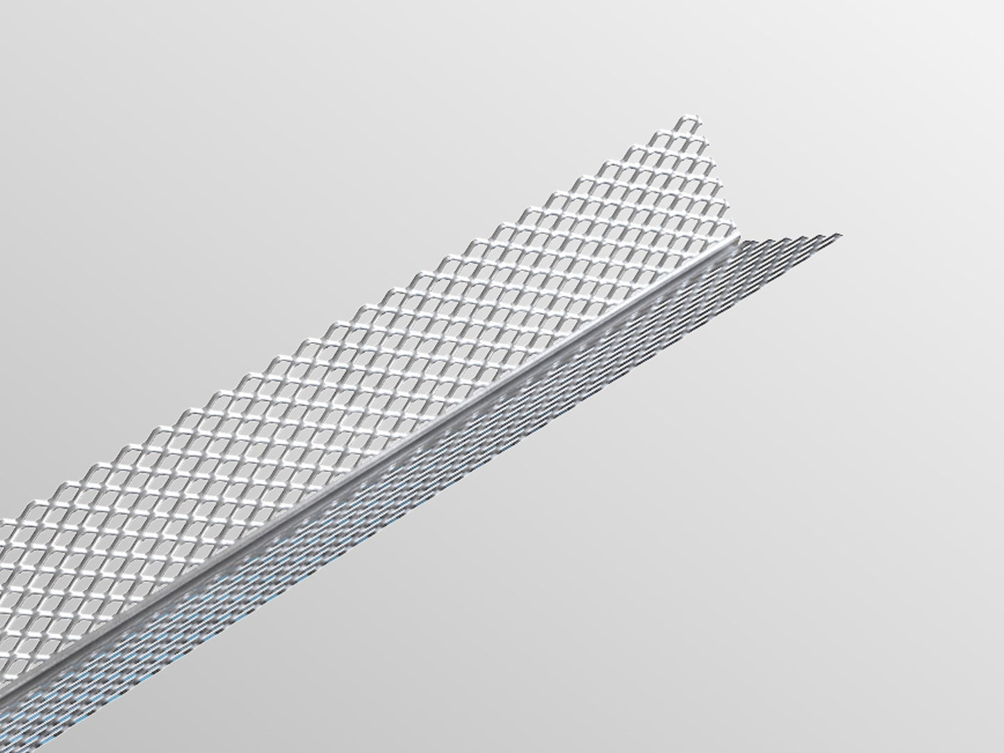 Drylining Beads Drylining bead. A thin coat bead with fine mesh wings designed for one coat plastering. Plaster depth 3mm. Fix with nails or plaster dabs.