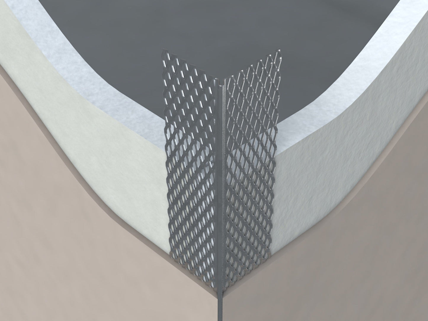 GMMB Galvanised Mini Mesh Bead (GMM) - 2.7m Pack of 50