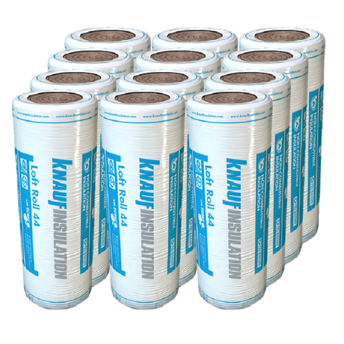 Pallet Offer - 20 x 100mm Knauf Loft Roll 1140mm x 12.18m - (277.8m2/Pack)