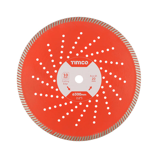 Premium Diamond Blade - Turbo Continuous - 300mm